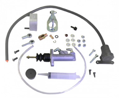 MDL LF Series 67-68 Mustang/Cougar Hydraulic Clutch Master Kit, .700" bore, Plastic Reservoir